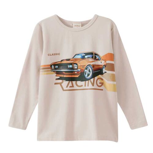 Milky Retro Racer Tee